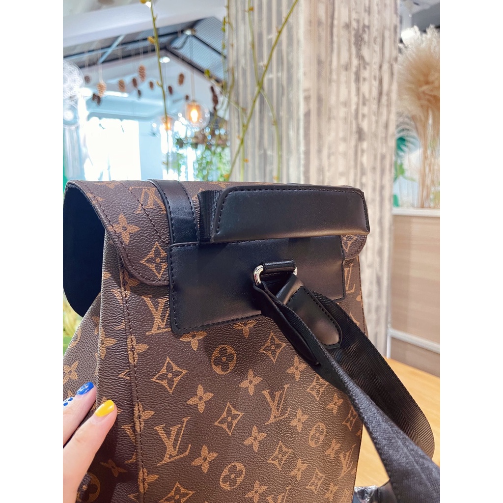 LOUIS VUITTON Ba Lô Thể Thao LV Chất Liệu Da Kích Cỡ Lớn Thời Trang Dành Cho Nữ
