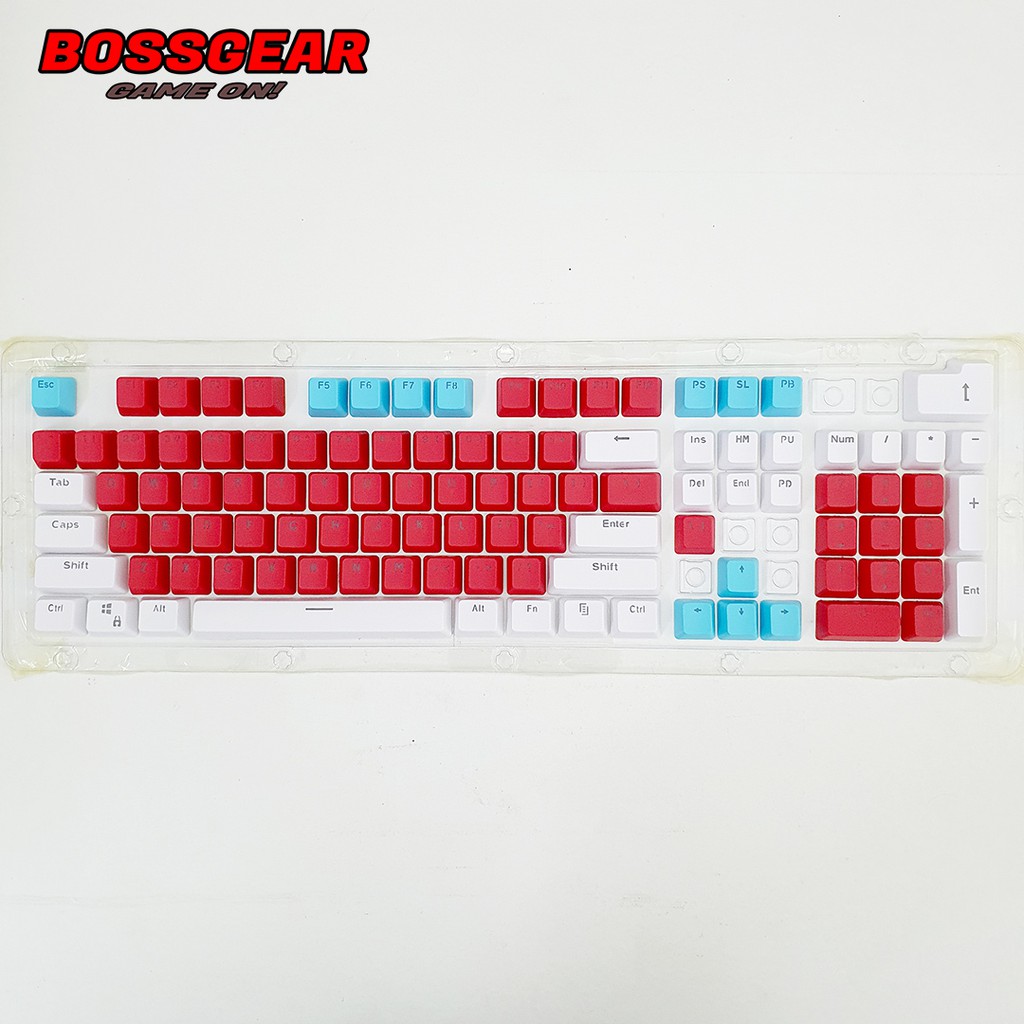 Bộ Keycap PBT 106 BG2-v3 Phím Double Shot Xuyên LED ( OEM Profile, Ansi layout )