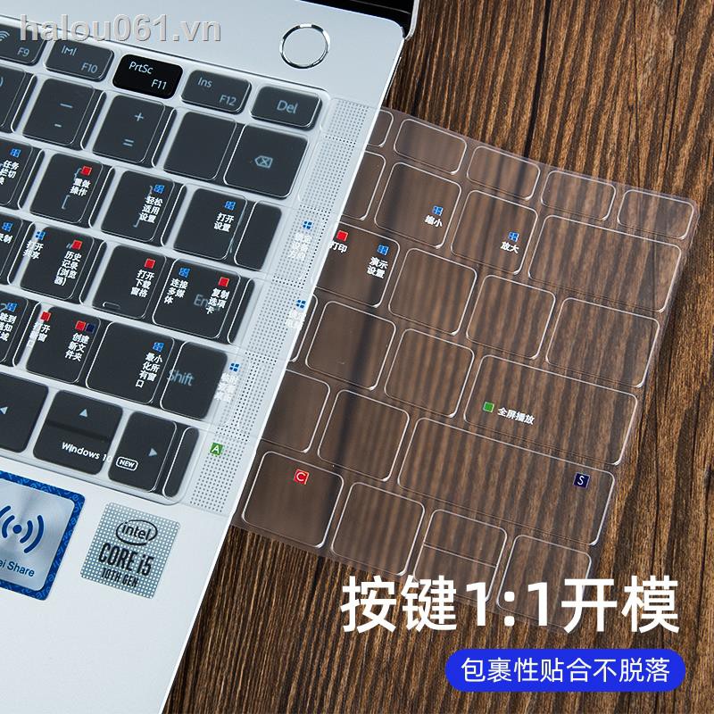 Miếng dán bàn phím phiên bản 10 phím tắt 15 chức năng bảo vệ IML cho Lenovo Xiaoxin Pro 13 Air 14 laptop 13.3-inch