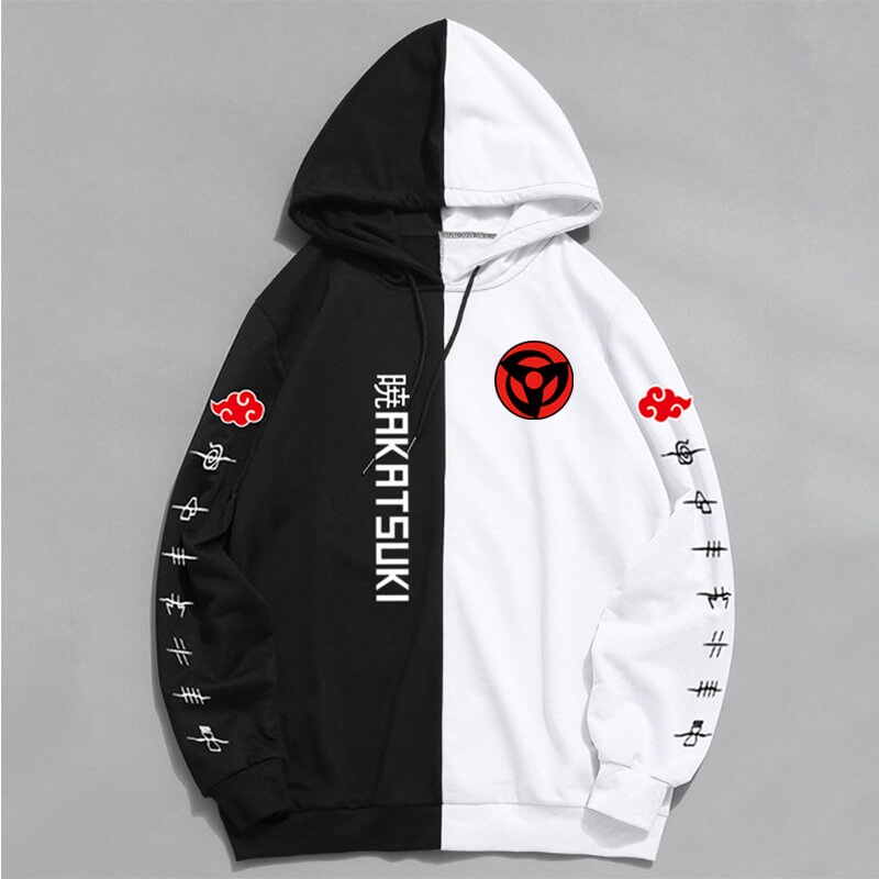 Áo hoodie In Hình akatsuki Hai Màu Thời Trang Mới Năm 2021 xs-4xl Cho Nam Nữ