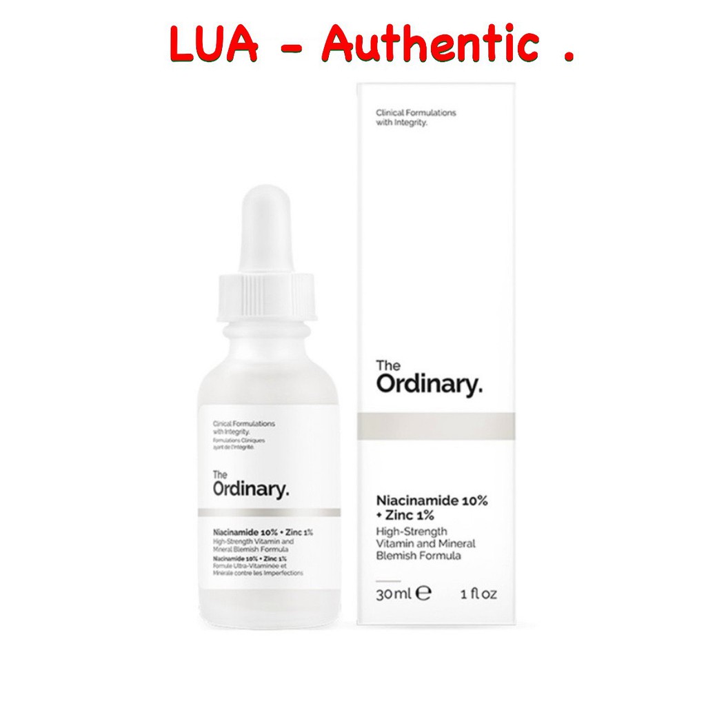 [GIÁ HỦY DIỆT] ( BILL CANADA ) Tinh chất Niacinamide 10% + Zinc 1% - The Ordinary | BigBuy360 - bigbuy360.vn