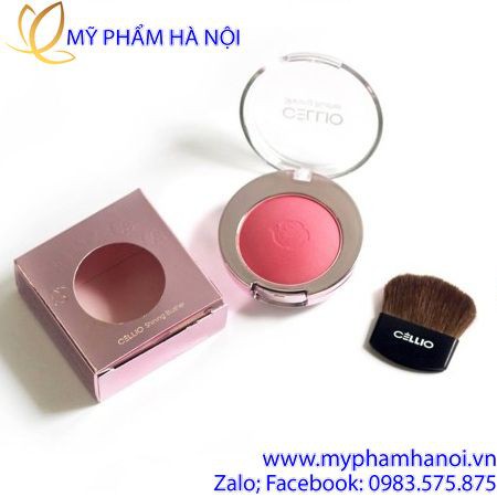 PHẤN MÁ HỒNG CELLIO SHINING BLUSHER CAO CẤP