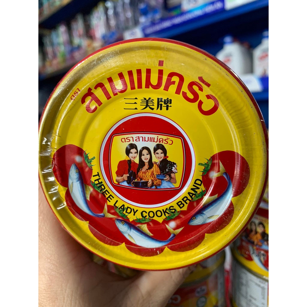 Cá hộp ba cô gái Thái Lan sốt cà 190g