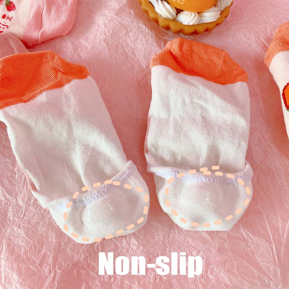 MOCHO Girls Women Fashion Fruit Cartoon Boat Socks | BigBuy360 - bigbuy360.vn
