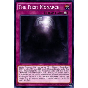 Thẻ bài Yugioh - TCG - The First Monarch / SR01-EN035'