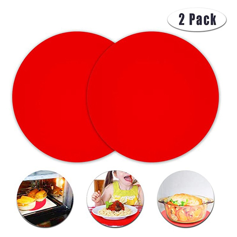 Bộ 2 Tấm Silicone Nướng Bánh Chống Dính Chịu Nhiệt Cao