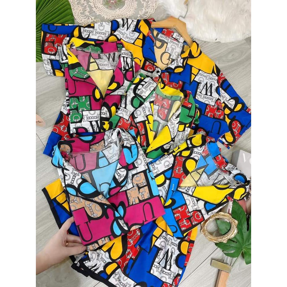 Set lập thể tay dơi quần đùi