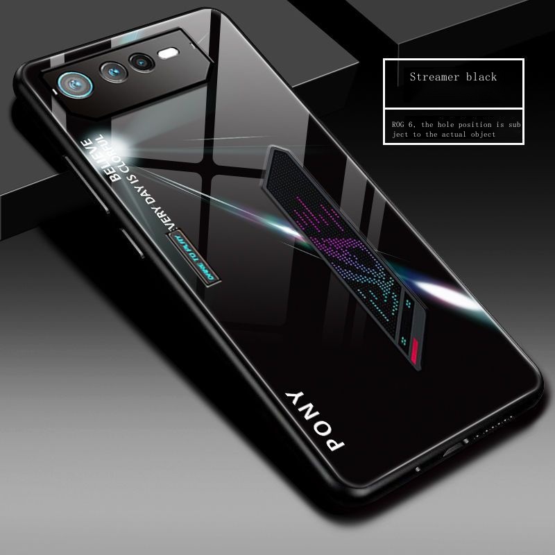 Ốp Điện Thoại Mặt Kính Làm Mát Cho Asus ROG6 Phone ROG6pro Player Country ROG Phone 5 5s