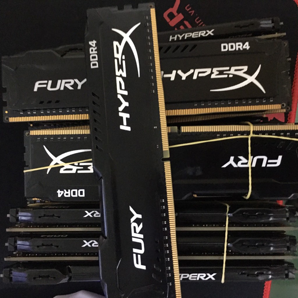 Ram 4G/DDR4/Bus 2133-2400 Kington Fury HyperX tản nhiệt- Hàng Chính Hãng Không kén main. | BigBuy360 - bigbuy360.vn