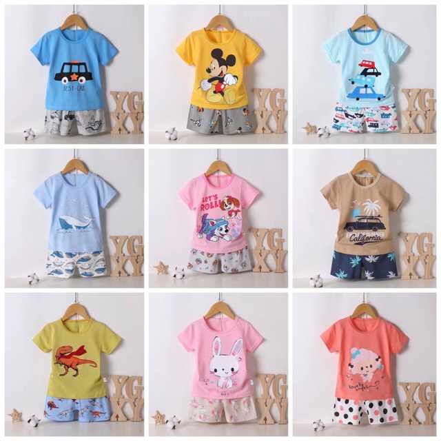 [NHẬP KIDTET hoàn 15% xu đơn 150k] BỘ TĂM TRE GIẤY CỘC TAY HOT 2020 CHO BÉ | BigBuy360 - bigbuy360.vn