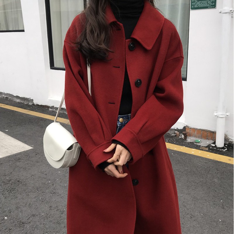 Order áo khoác dạ bông trần màu sắc basic  kiểu mới phổ biến của Hàn Quốc 2020 , hàng quảng châu loại đẹp