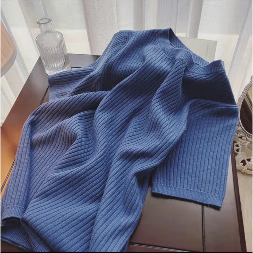 ÁO LEN QC CỔ TRÒN TAY BỒNG