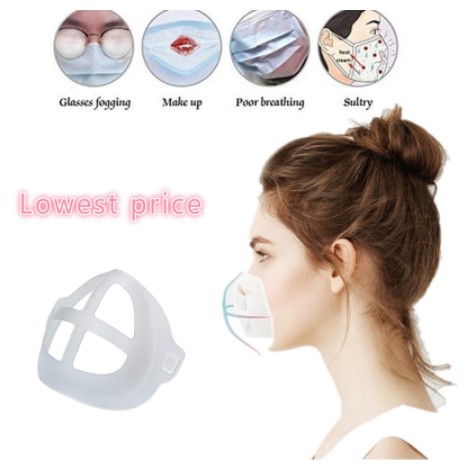 (Hàng Mới Về) Giá Đỡ Khẩu Trang 3d Thoáng Khí Tiện Dụng