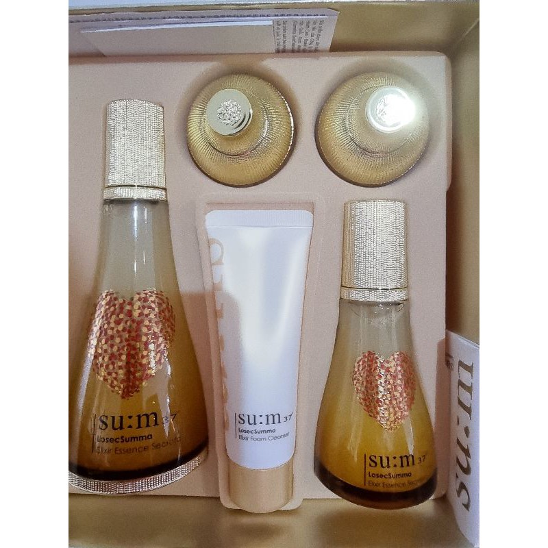 [ Up 230ml ] set nước thần su:m37 tái sinh trẻ hóa làn da losec summa Elixir Essence Secréta