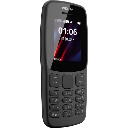 Điện Thoại Nokia 106 Dual SIM / 2 SIM Mẫu Mới 2018 New Đủ Màu Bền Bỉ Đẹp Chắc [Kèm Dây Sạc + Pin] | BigBuy360 - bigbuy360.vn