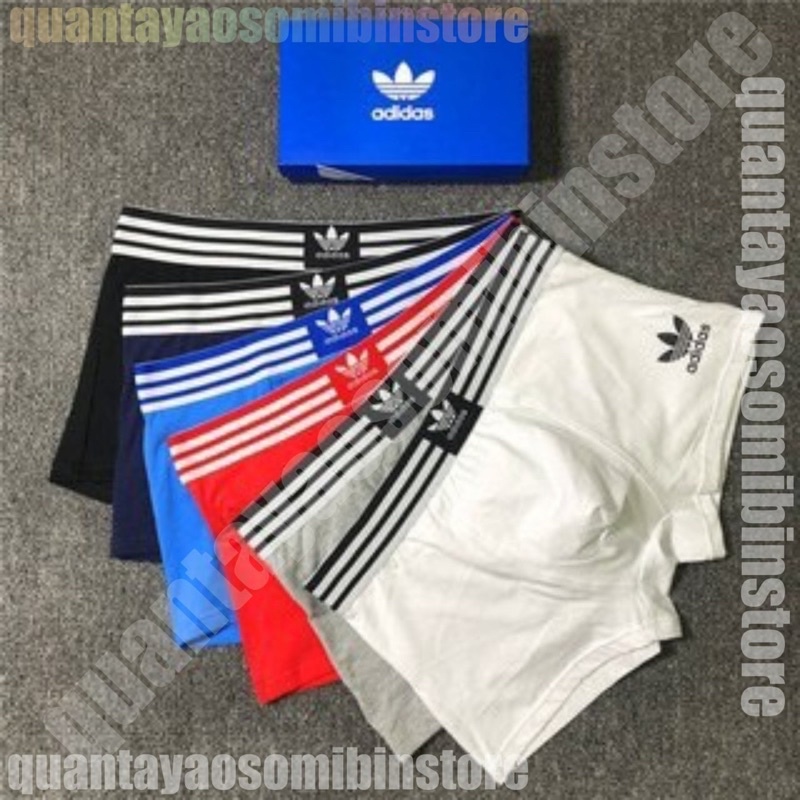 Combo quần sịp đui nam  A.D.S đủ màu chất vải thun lạnh, co giãn,ko nhăn,ko xù, thoáng mát, dễ vận động