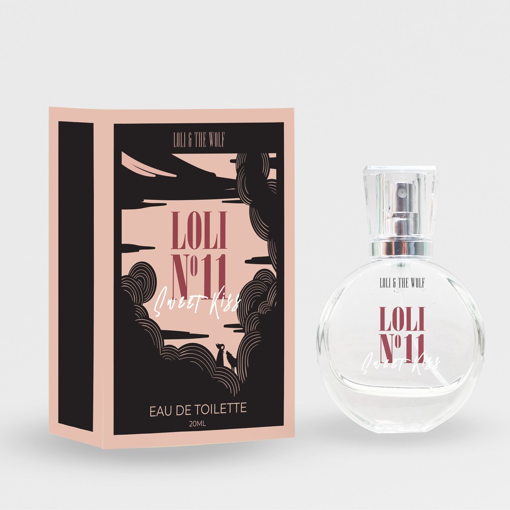Nước hoa nữ Eau De Toilette Loli No.11 Sweet Kiss chai xịt 20ml - LOLI & THE WOLF | BigBuy360 - bigbuy360.vn