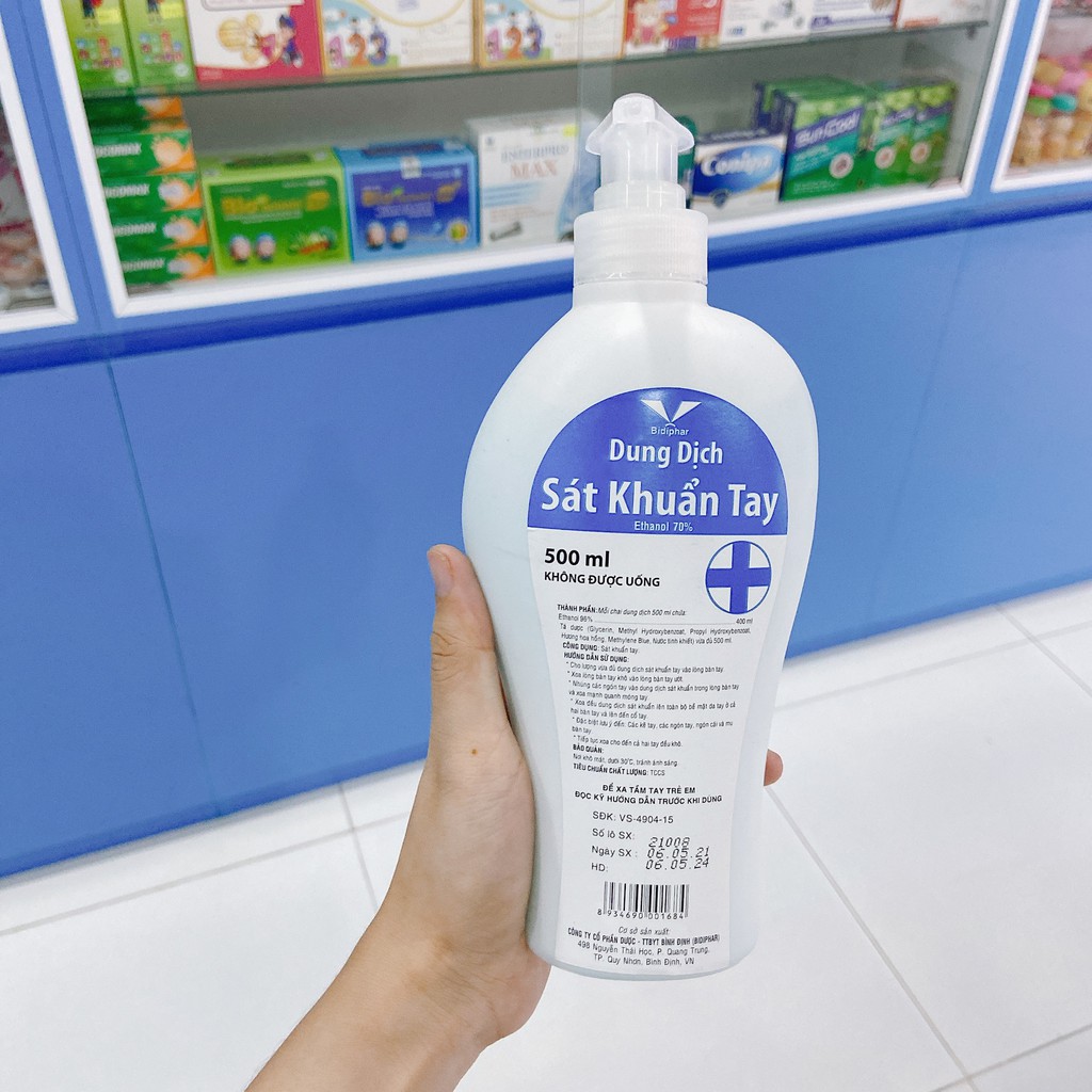 Dung dịch sát khuẩn tay Bidiphar