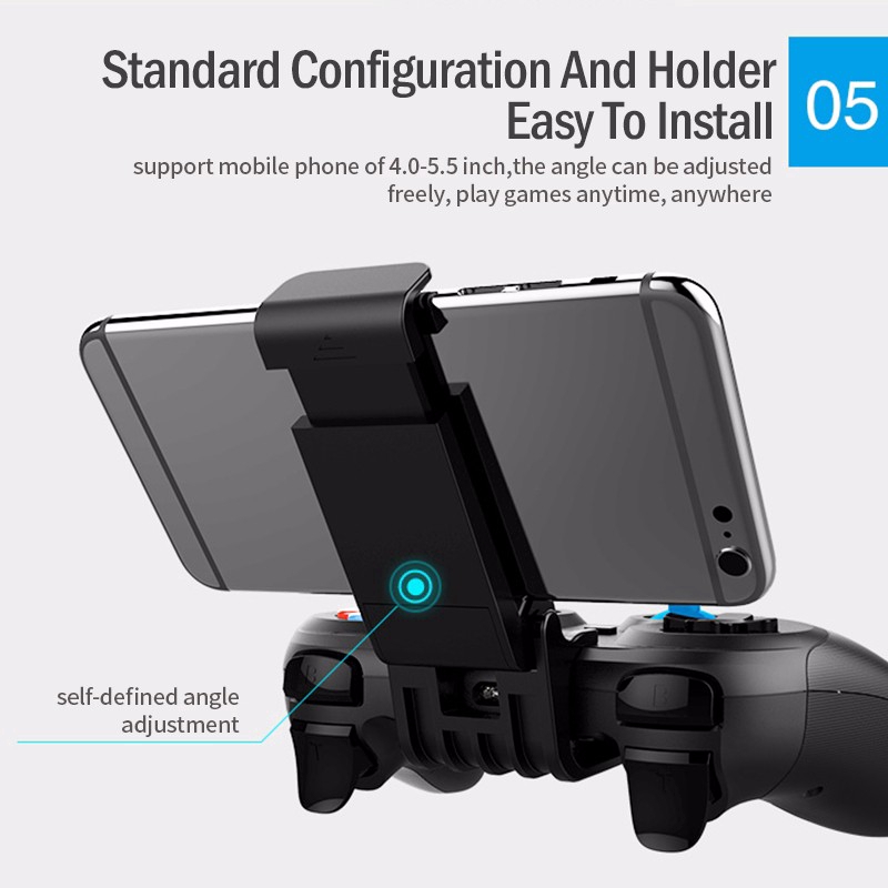 [GB.TECH] iPega PG-9157 Bluetooth Gamepad Trigger PUBG Controller Mobile Joystick For iOS Android