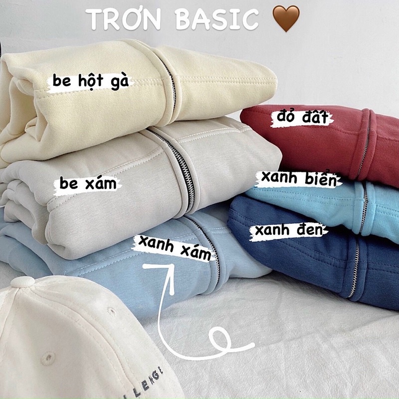 KHOÁC nỉ tay phồng trơn - 22.Lystore