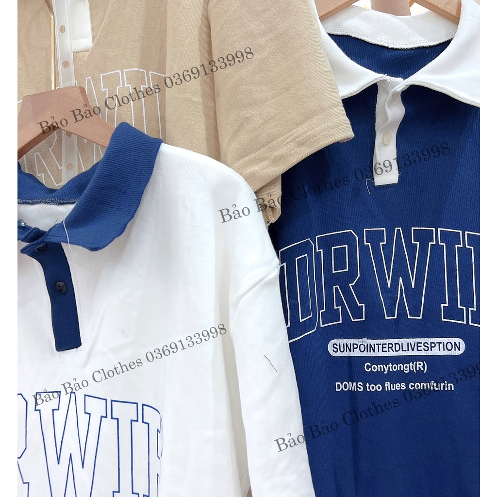 Áo Thun Polo Nam Nữ  Form Rộng Cổ Bẻ Endim Vải Dày Mịn Thoáng Mát Thiết Kế Thời Trang Kiểu Dáng Năng Động