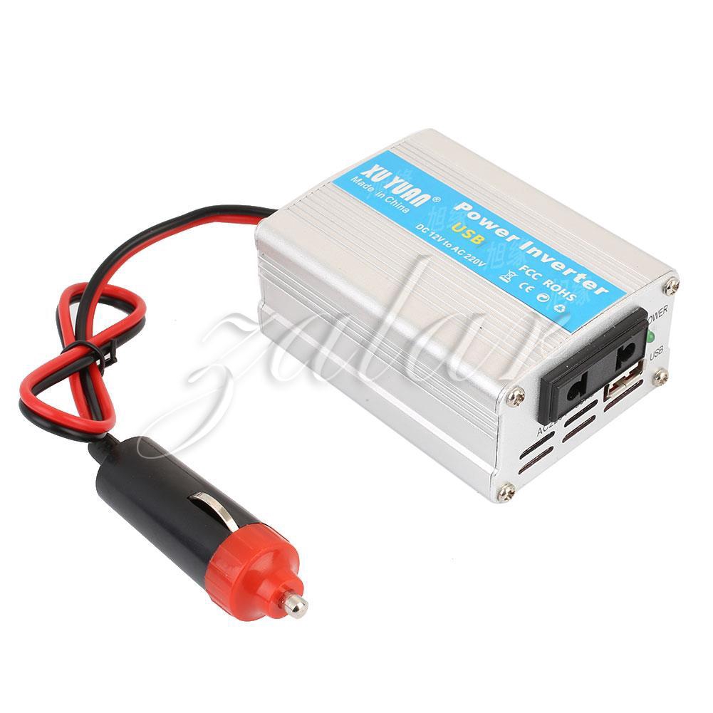 Bộ Chuyển Đổi Nguồn Điện 1000W 12V Dc Sang 220V Ac Cho Xe Hơivv