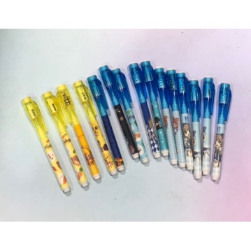 bút đèn UV mèo cô gái thỏ molang mực tàng hình BUV3 hoạt hình viết hoạt hình dễ thương kute
