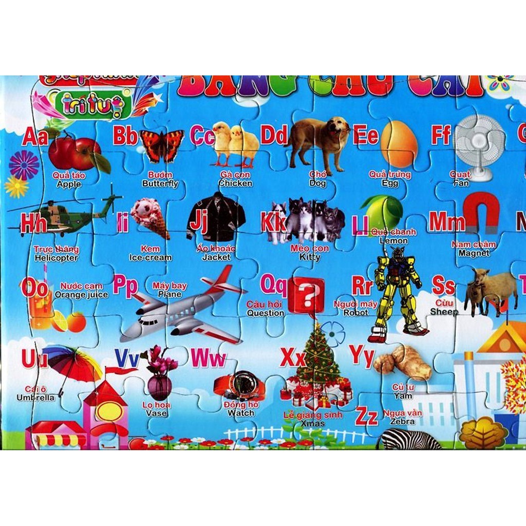 Sách - Ghép Hình Trí Tuệ - Bảng Chữ Cái | BigBuy360 - bigbuy360.vn
