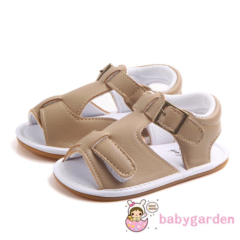 Giày sandal da mềm mại cá tính cho bé trai