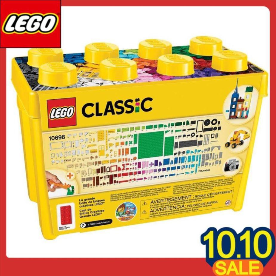 Đồ chơi LEGO CLASSIC Thùng Gạch Lớn Classic Sáng Tạo 10698