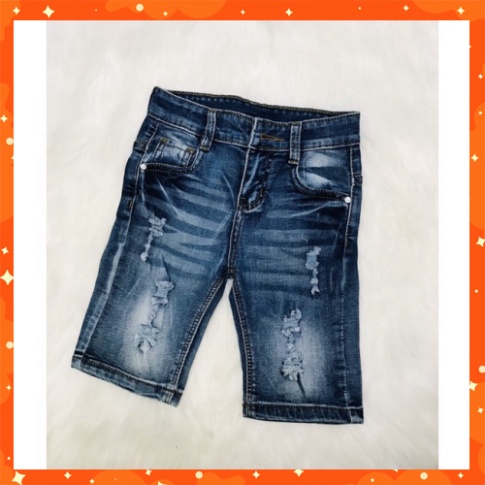 Quần jean lửng cho bé 4-8 tuổi chất jean dày dặn - L &L KIDS - uy tín chất lượng
