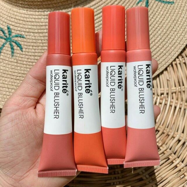 Má hồng dạng kem Waterproof Karite G210