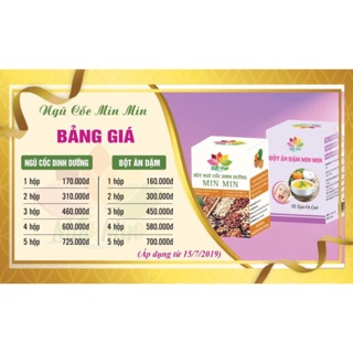 Ngũ cốc min min 18 hạt