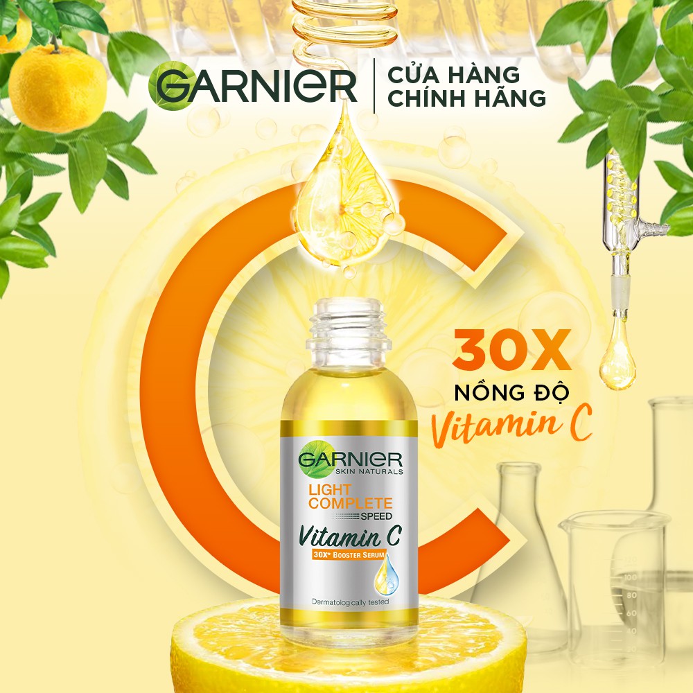 Tinh Chất Garnier Tăng Cường Sáng Da Mờ Thâm