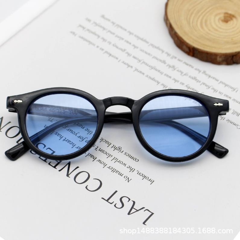 Kính Râm Thời Trang Nam Nữ Gọng Tròn Hàn Quốc D69