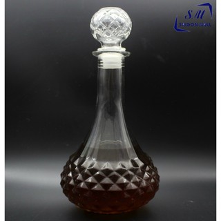 BR02-Bình Đựng Ngâm Sâm Thuỷ Tinh 750ml