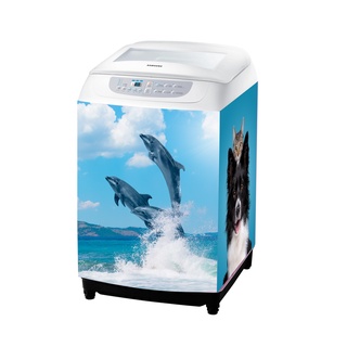 Miếng dán MÁY GIẶT - TỦ LẠNH MINI CHẤT LIỆU DECAL CHỐNG THẤM NƯỚC MÀU SẮC TƯƠI SÁNG