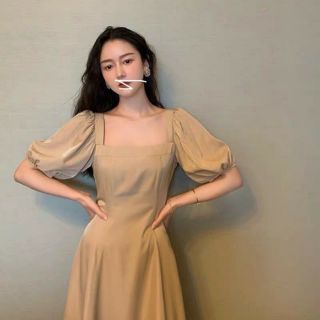 🌼🌼 ĐẦM MIDI CỔ VUÔNG 🌼🌼
