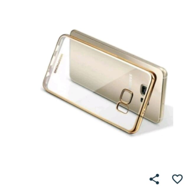 Ốp meephong S6s plus viền vàng