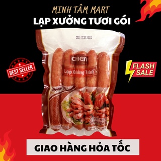 Lạp xưởng, lạp sườn nướng, lạp xường đông phương các loại lạp xưởng khác nhau túi 500gr