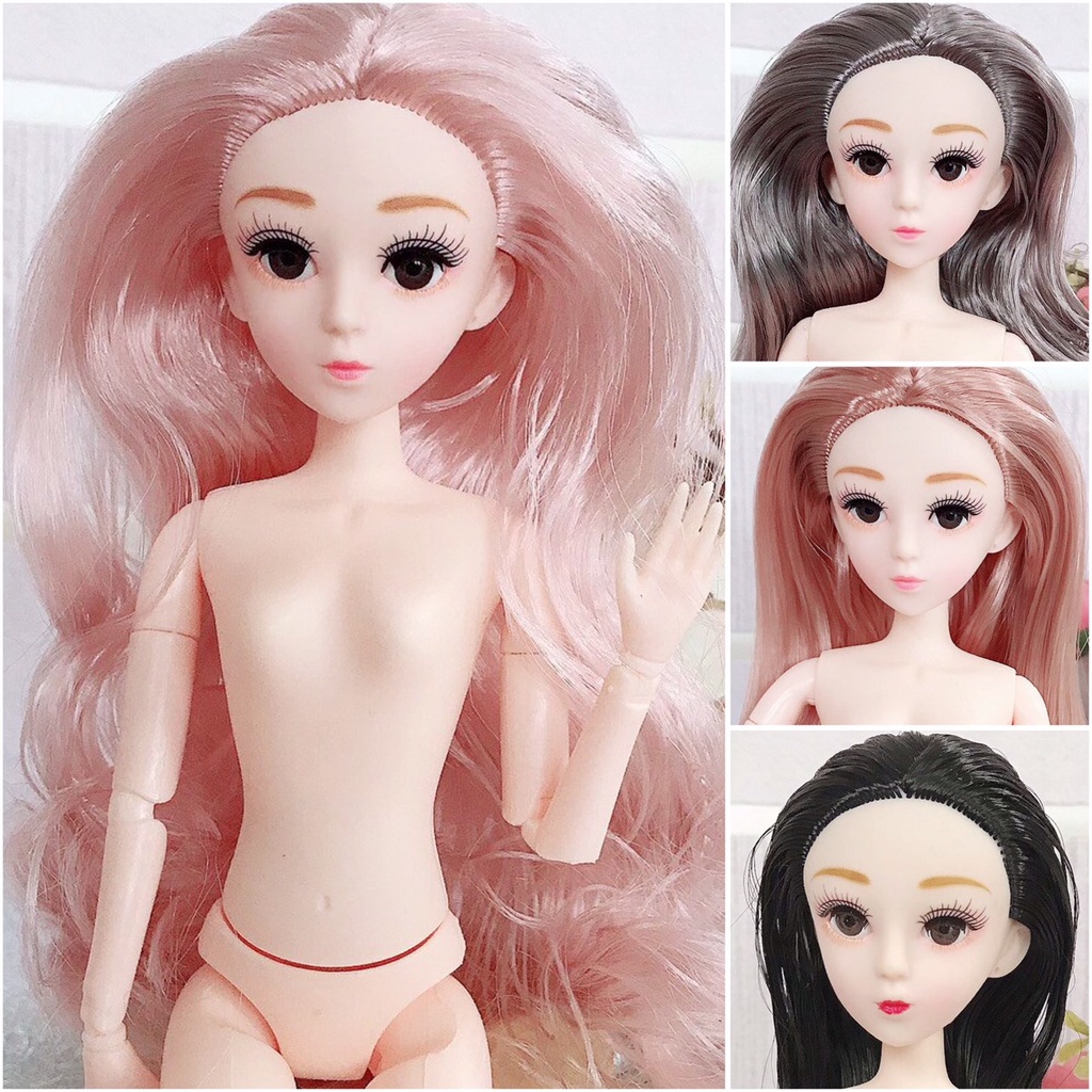 Búp Bê MiMi Girl 30cm Mắt Gắn 4D Với 20 khớp