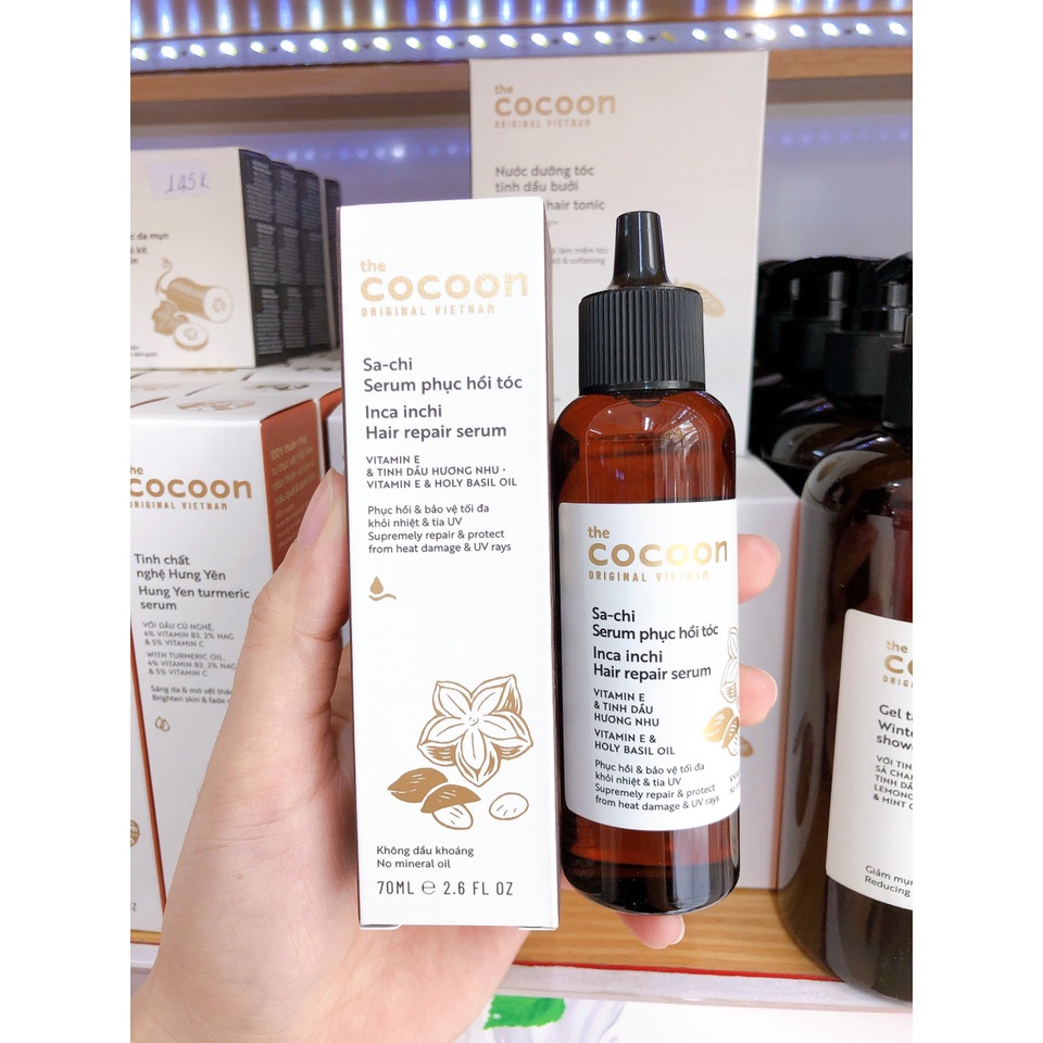 Tinh Chất Phục Hồi Tóc Cocoon Sachi
