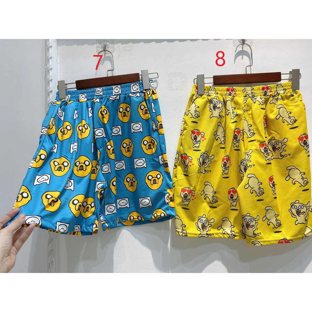 Quần Đùi Hoạt Hình Dễ Thương Cute - Quần Short Ống Rộng Cartoon Hot Trend-HươngSu (315-VitVag) | BigBuy360 - bigbuy360.vn