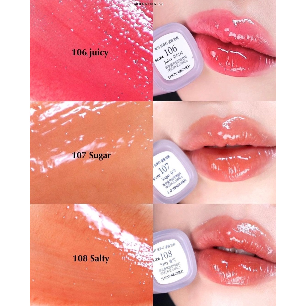 Son bóng Laka Fruity Glam Tint