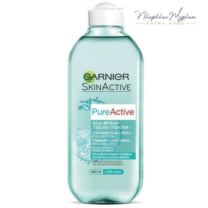 [Auth] Tẩy Trang Garnier Pure Active Micellar Cleansing Water