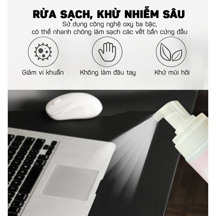 Dung Dịch Tẩy Sạch Vết Bẩn Cho Lót Chuột Máy Tính 200ML