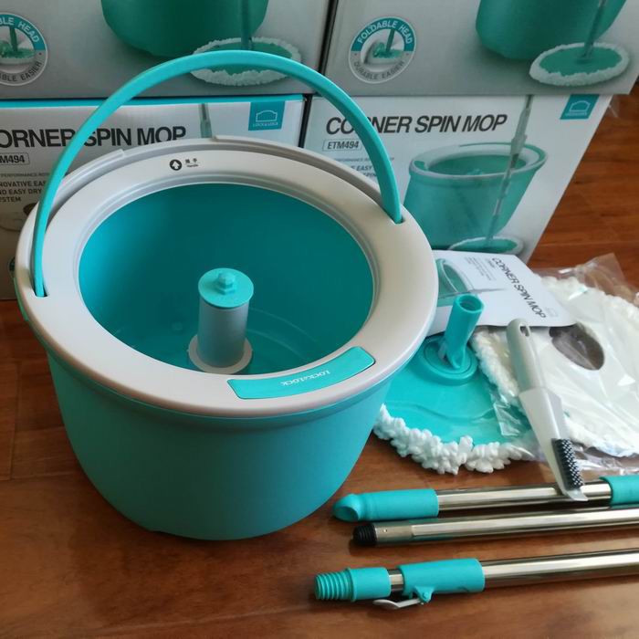 Bộ Cây Lau Nhà Mini Lock&Lock Conner Spin Mop ETM494