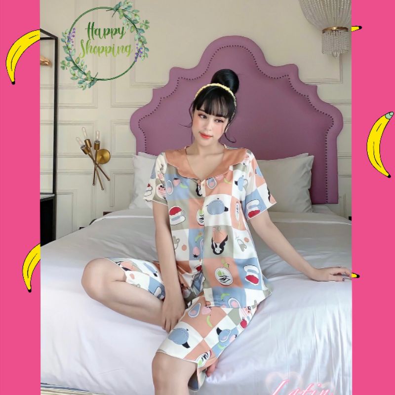 ✅BIGSIZE (60-75KG) PIJAMA QUẦN LỬNG, ĐỒ BỘ MẶC NHÀ SIZE LỚN, ĐỒ BỘ SAU SINH QUẦN LỬNG✅