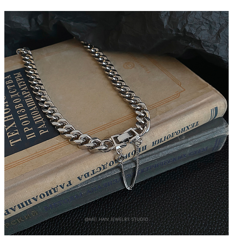 vòng cổ Kim Loại Phong Cách Hiphop Đường Phố