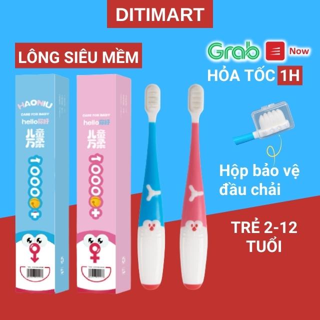 [Lông Mềm Cho Bé] Bàn Chải Đánh Răng Lông Mềm Dành Cho Bé Bảo Vệ Răng Lợi Tốt Hơn Trẻ Từ 1 Đến 13 Tuổi